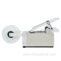 Manual Small Round Bottle jam jar labeling machine for glass fruit jam/honey/candy/juice bottle